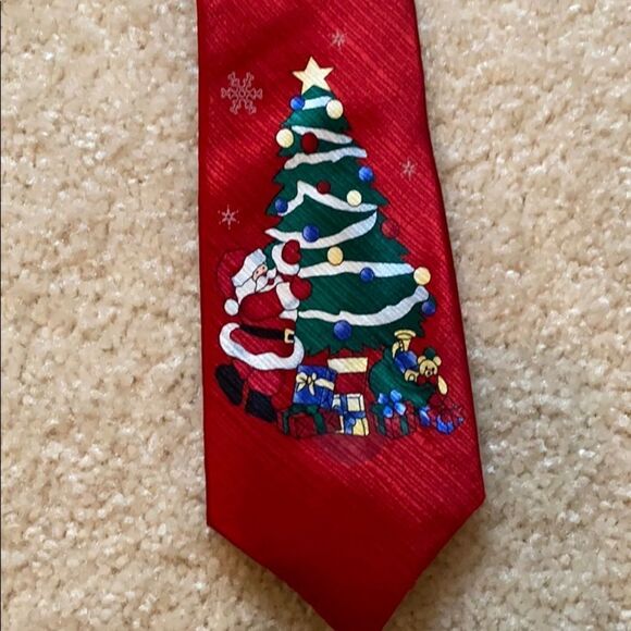 Musical Christmas Tie 8 & under. - Picture 2 of 4